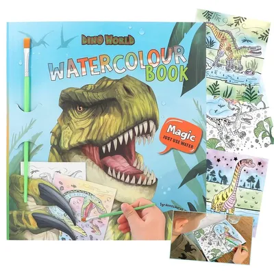Obrázok produktu pre Zestaw kreatywny Watercolour Dino World