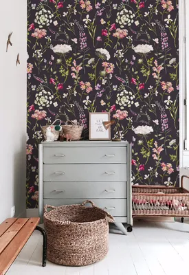 Produktbild von Coloray Fototapete 360x250 cm Latextapete Magicstick - Utensil Botanische Blumen