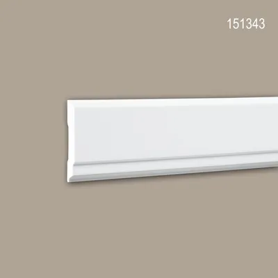 Produktbild von PROFHOME 151343 Wand- und Friesleiste Stuckleiste Zierleiste Wandleiste 2 m