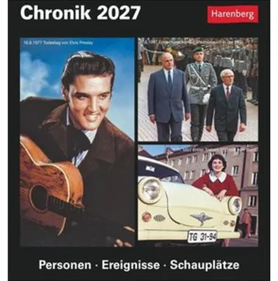 Image de Chronik Tagesabreißkalender 2027 - Kulturkalender - Personen, Ereignisse, Schauplätze