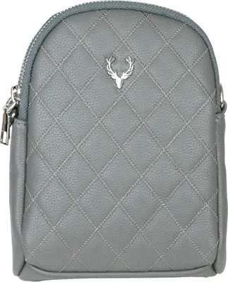 Produktbild von Trachten Handtasche "Emma" - Dirndl Umhängetasche | Dunkelgrau