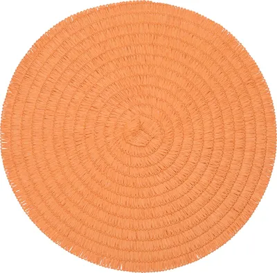 Produktbild von Pichler Tischset uni Tischset rund 12er Set 0 x 38 cm WAVE Kreis apricot