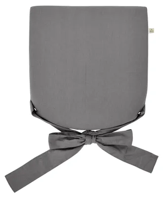 Produktbild von Dutch Decor Stuhlkissen Java 40x40 cm Grau