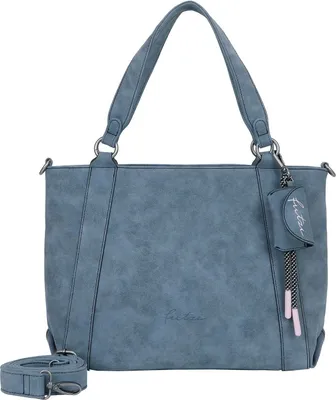 Produktbild von Fritzi aus Preußen Schultertasche Bitzi08 Jive Shopper Blue Grey blaugrau