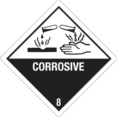 Immagine prodotto di DR-Label Versandetikett DR234S1010 Kl.8 Corrosive 100x100mm 500St.