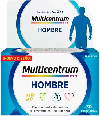 Image de Multicentrum pour hommes, 30 comprimés
