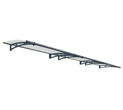 Produktbild von Palram - Canopia Vordach Aquila 4500 Anthrazit 92x450x18 cm