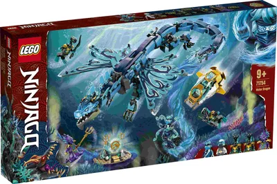Zdjęcie produktu dla LEGO NINJAGO Smok wodny, Zestaw do budowania, 9 lat(a), Plastik, 737 szt., 960 g