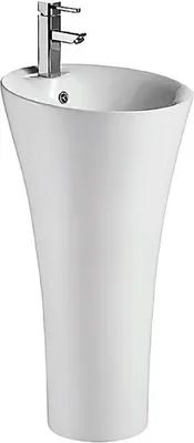 Produktbild von Totem-Waschbecken VENDOME 87x45,5x45,5 cm aus Keramik KARAG