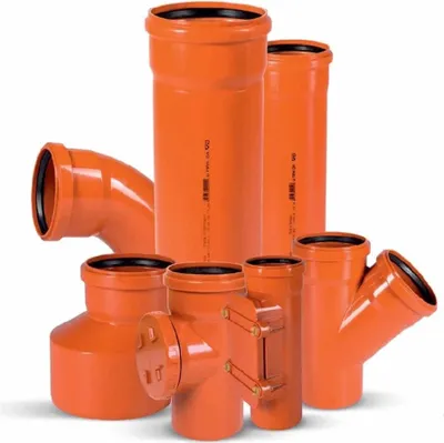 Obrázek produktu pro KG koleno DN 250, 45 stupňů, kanalizační koleno