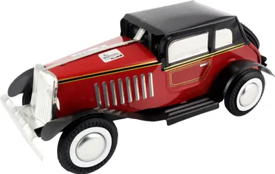 Produktbild von Blechspielzeug Oldtimer rot Gangsterauto Limousine Auto Blechauto