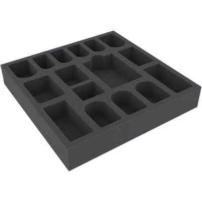 Produktbild von Schaumstoffeinlage für Krosmaster Arena: Frigost Brettspielbox