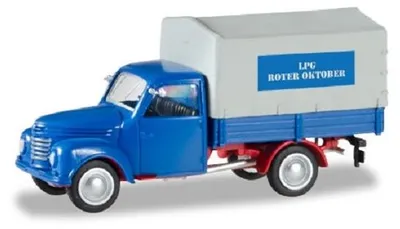 Produktbild von HERPA Framo 901/2 Plane LPG Roter Oktober 093002 Automodell 1:87