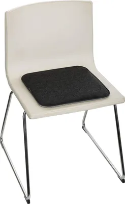 Produktbild von Famanu Sitzkissen Wendbar - Filz - 6er Set - Antrazit/Grau - 35 x 35 cm