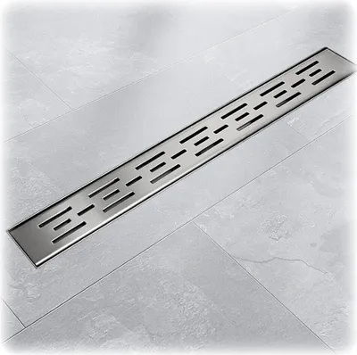 Produktbild von Bituxx Edelstahl Duschablauf Matrix 140cm x 7cm MS-14711