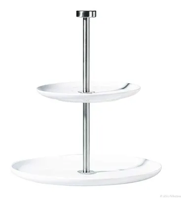 Produktbild von ASA Selection à table Etagere 2-stufig Ø 21 cm, H 23,5 cm – 4er Vorteilset