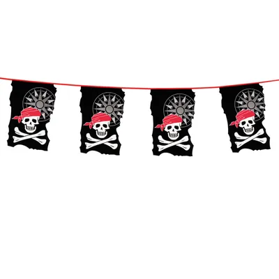 Immagine prodotto di Bandiera pirata Boland - linea, 10mtr.