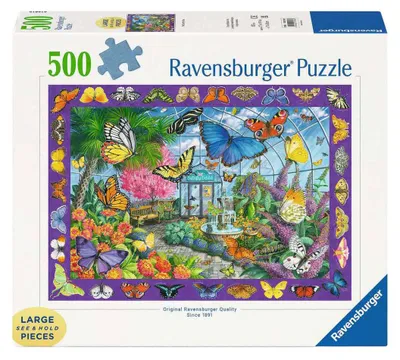 Immagine prodotto di Puzzle Ravensburger Butterfly Place - Puzzle da 500 pezzi con farfalle