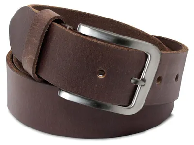 Produktbild von ROYALZ Vintage Damen Ledergürtel dunkelbraun 95 cm Lang 38 mm Breit Büffel-Leder