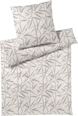 Zdjęcie produktu dla elegancka pościel mako jersey Sweet Grass beżowa 155x220 cm + 80x80 cm