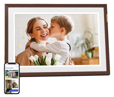 Image de Arzopa D10 10.1" digital frame (dark brown)