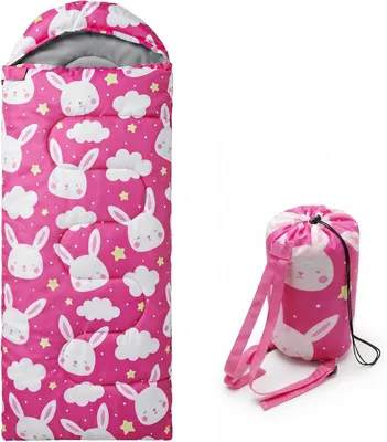 Produktbild von Kinderschlafsack, 3 Jahreszeiten, wasserdicht, leicht, für Reisen