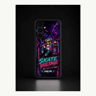 Productafbeelding van Samsung S24 Plus hoesje, telefoonhoesje, beschermhoesje, case met skateboardmotief – LUNØIR ©