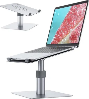 Produktbild von Famanu Laptopständer 360 Grad drehbar - ergonomischer Halter für 10 bis 15,6 Zoll Laptops