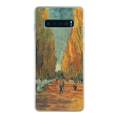 Produktbild von MuchoWow® Handyhülle Schutzhülle Hülle für Samsung Galaxy S10 Lite Elysische Felder - Vincent van Gogh Silikon Softcase Handy Hülle - Schutz