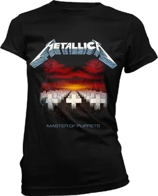 Immagine prodotto di Metallica - Maglietta "Master Of Puppets" da donna PH2779 (L) (Nero)