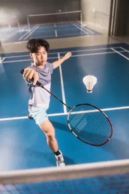 Produktbild von BABOLAT X-Feel Fury Besaiteter Badmintonschläger Schwarz Rot