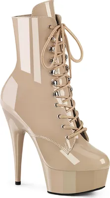 Produktbild von DELIGHT-1020 Damen Booties von Pleaser, Beige , EU 38, US 8