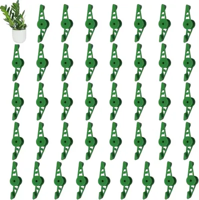 Pflanzenclips - Verstellbar - 40 Stück - Pflanzenstütze