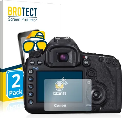 Produktbild von 2x BROTECT Schutzfolie für Canon EOS 5D Mark III Displayschutz Displayschutzfolie Folie Matt Entspiegelungsfolie