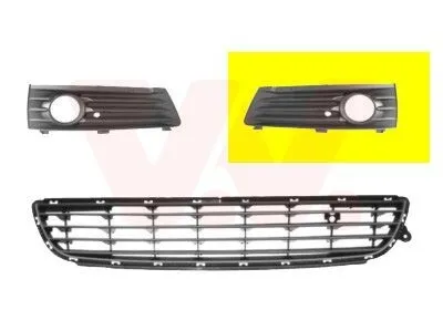 Image de VAN Wezel | Grille d'aération, pare-chocs ** Equipart ** (3792593) adaptable sur Opel