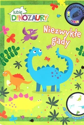Produktbild von Dinozaury. Niezwykłe gady - książka z naklejkami