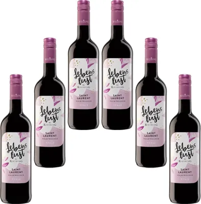 Image de Rietburg Lebenslust Saint Laurent vin rouge épicé 750ml 6er Pack