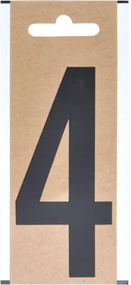 Obrázok produktu pre Štítok "4" 10 cm