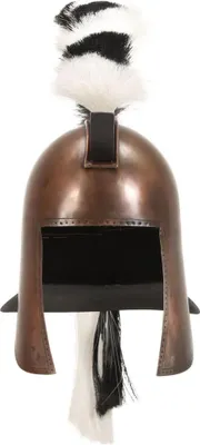 Obrázek produktu pro vidaXL Helma řeckého válečníka Antique Replica for LARP Copper Steel