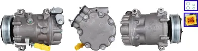 Produktbild von LUCAS ACP01272 Klimaanlage Klimakompressor PAG 46 YF R134a R1234yf für CITROËN JUMPER Kasten passend für PEUGEOT BOXER Kasten für OPEL
