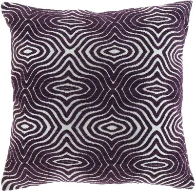 Produktbild von Unique Living - Kissen Sirna - 45x45cm - Dunkelviolett