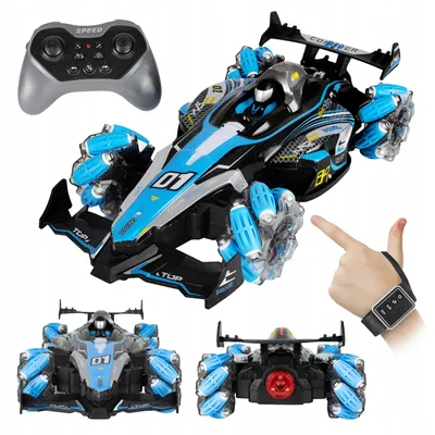 Zdjęcie produktu dla Samochód zdalnie sterowany gestami ręką auto RC F1 Turbo auto sterowane PLAYIO