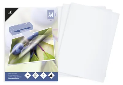 Produktbild von Kangaro Laminierfolie A4 216x303mm 80 micron 100 Blatt