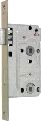 Produktbild von KFV Einsteckschloss 104 (Stulpart: eckig, DIN: DIN rechts, Lochung: WC, Stulpbreite: 24 mm, Material Riegel: Stahl, Material Falle: Stahl) Stulpart: eckig DIN: DIN rechts Lochung: WC Stulpbreite: 24 mm Material Riegel: Stahl Material Falle: Stahl