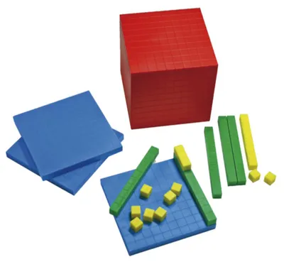Produktbild von EDUPLAY 120-040 Rechenblöcke (Farbe zufällig)