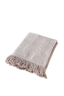 Produktbild von Tagesdecke 170x220 cm Beige,Sesseldecke, Sofadecke, Global Recycled Standard
