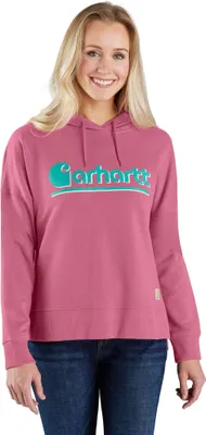 Produktbild von Carhartt Fiber Series Graphic Hooded Sweatshirt 106918, Farbe:woodrose, Größe:S