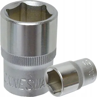 Produktbild von Jonnesway 1/2" Kurzer 6-Kant-Steckschlüssel 17Mm