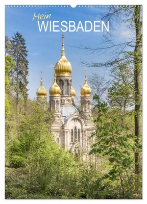Produktbild von Mein Wiesbaden (Wandkalender 2027 DIN A2 hoch), CALVENDO Monatskalender