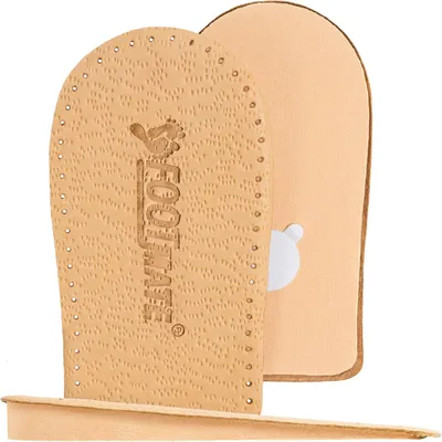 Imagen del producto de Plantillas elevadoras para el talón, 1 par, de cuero, 10 mm, para zapatos